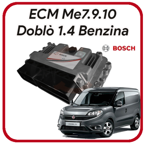 Centralina motore Fiat Doblò 1.4 (2007-2014) Bosch Me7.9.10 Centralina motore Fiat Doblò 1.4 (2007-2014) Bosch Me7.9.10